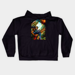 Colorful Mirage Kids Hoodie